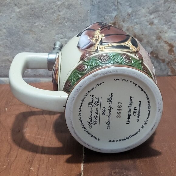 Anheuser Busch Stein 2001 Living the Legacy CB17 - Picture 7 of 17